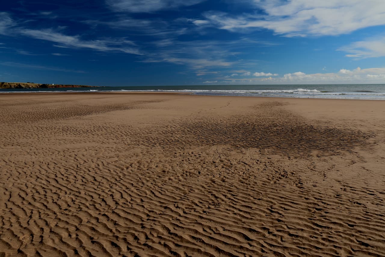 St Cyrus Beach