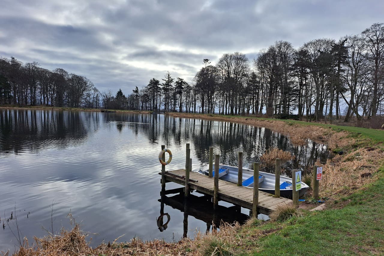 Loch Fasque, in Scotland’s hold, A tale of beauty quiet, and cold. Beneath grey clouds and winter’s hand, A peaceful hush across the land.